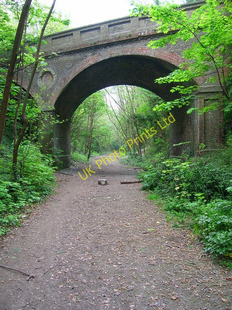 Photo 6"x4" Church Lane Bridge, South Malling Lewes c2007