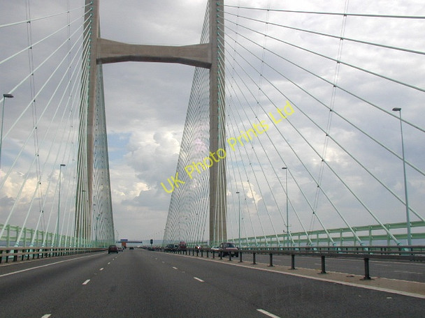 Photo 6"x4" Second Severn crossing Portskewett c2001