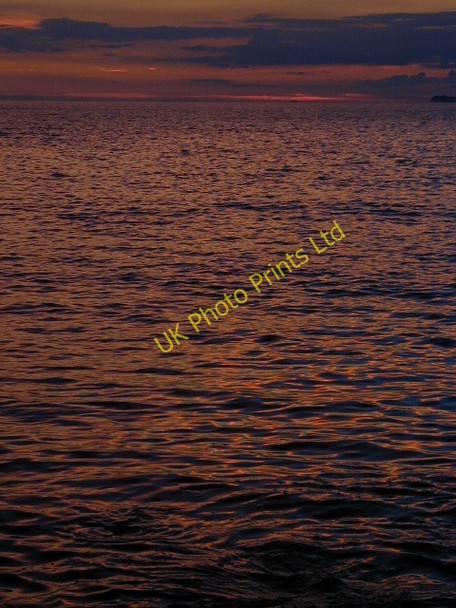 Photo 6"x4" St Bride's bay just after sunset Broad Haven\/SM8613 c2001