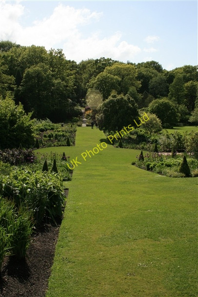 Photo 6"x4" Main borders, RHS Harlow Carr Harrogate c2007