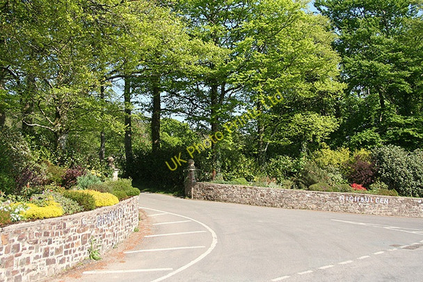 Photo 6"x4" Chittlehamholt: Highbullen entrance Chittlehamholt c2007