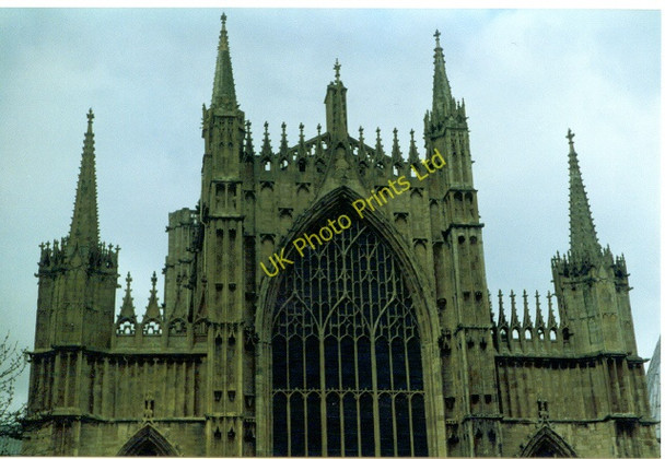 Photo 6"x4" York Minster, east end York\/SE5951 c1994
