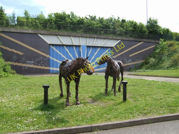 Photo 6"x4" Sunrise on 'The Lunt' Bilston\/SO9497 c2007