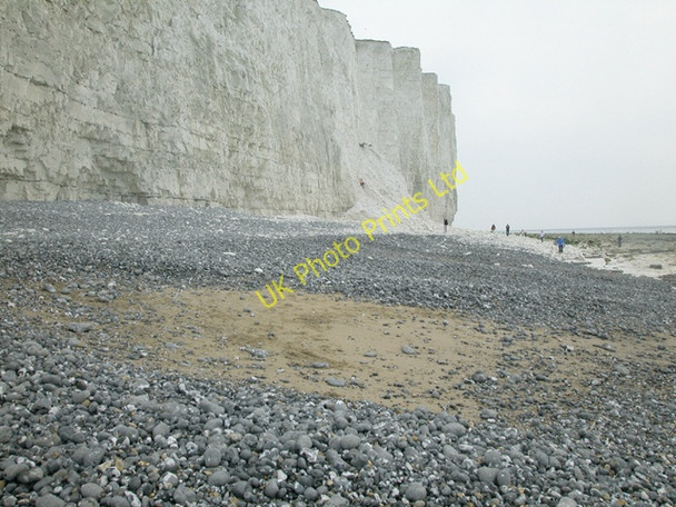 Photo 6"x4" Cliffs and Foreshore Birling Gap c2007