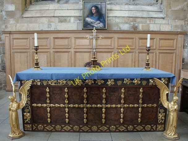 Photo 6"x4" Interior of St Botolph, Boston Boston c2004