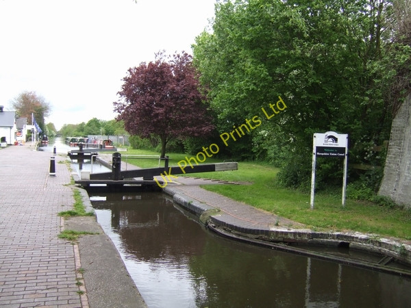 Photo 6"x4" Start of the Shropshire Union Canal Pendeford c2007
