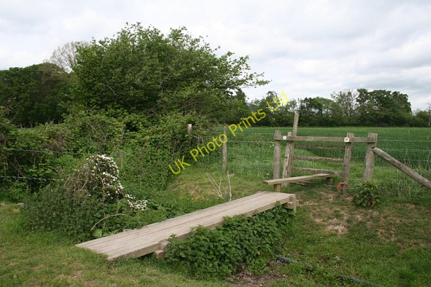 Photo 6"x4" Bridge and Stile Marl Bank c2007