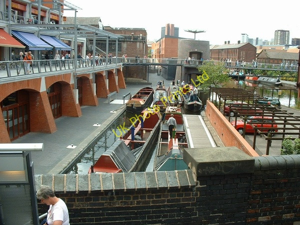 Photo 6"x4" Canal basin behind the Mailbox Lee Bank c2002