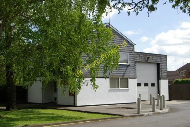 Photo 6"x4" Lambourn Fire Station Lambourn c2007