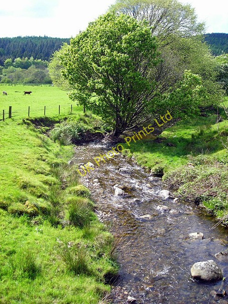 Photo 6"x4" Burn at Woodend Bridge Stronord c2007