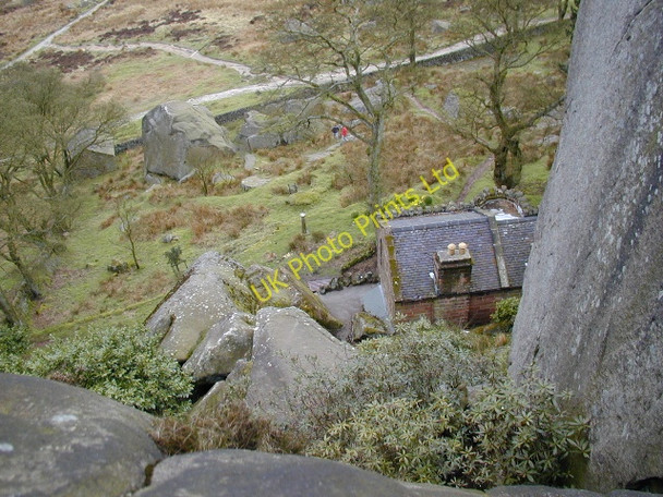 Photo 6"x4" Looking down from The Roaches Roche Grange c2004