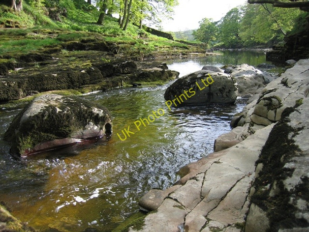 Photo 6"x4" The River Ribble below Stainforth Force Little Stainforth c2007