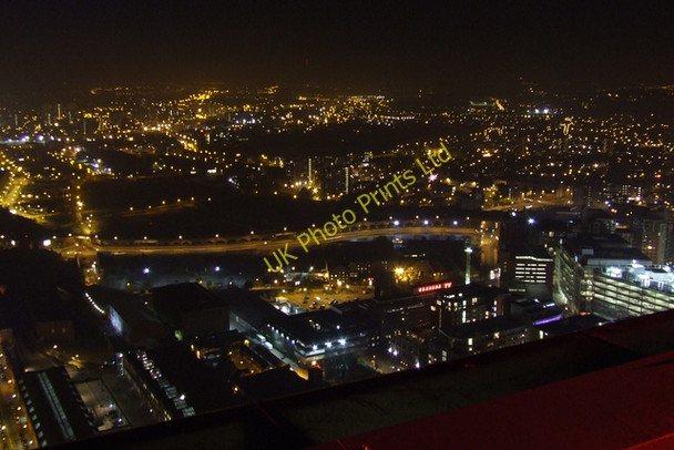 Photo 6"x4" Granada Studios from the Beetham Tower Manchester c2006