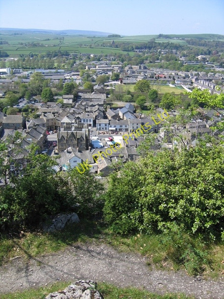 Photo 6"x4" View from Castlebergh, Settle to Giggleswick Settle c2007