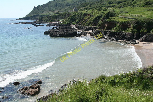 Photo 6"x4" Chivelstone: Lannacombe Beach Bickerton\/SX8138 c2007
