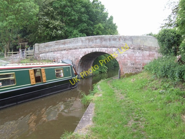 Photo 6"x4" Bridge 27 on the Shropshire Union Canal Church Eaton c2007