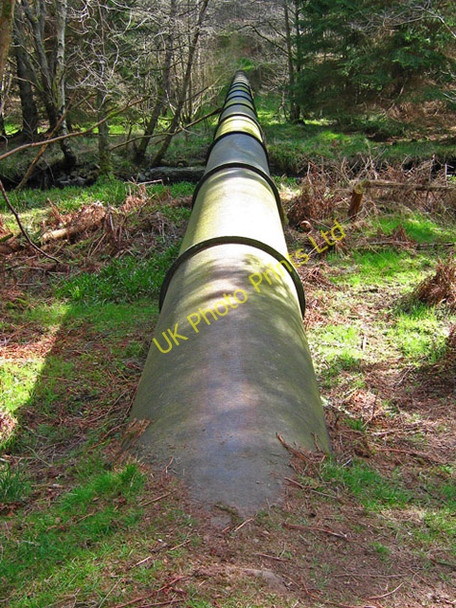 Photo 6"x4" Water pipeline. ( 2 ). Brucklebog c2007