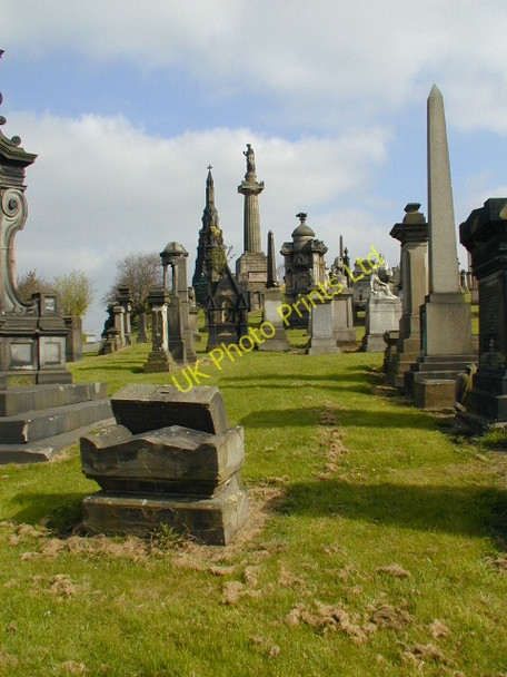 Photo 6"x4" Glasgow Necropolis Glasgow c2005 P4