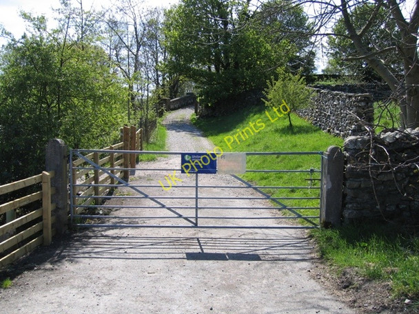 Photo 6"x4" Entrance Gate to Stainforth Sewage Works Stainforth\/SD8267 c2007