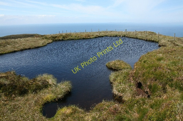 Photo 6"x4" Pond on Cnoc Moy. Cnoc Moy c2007
