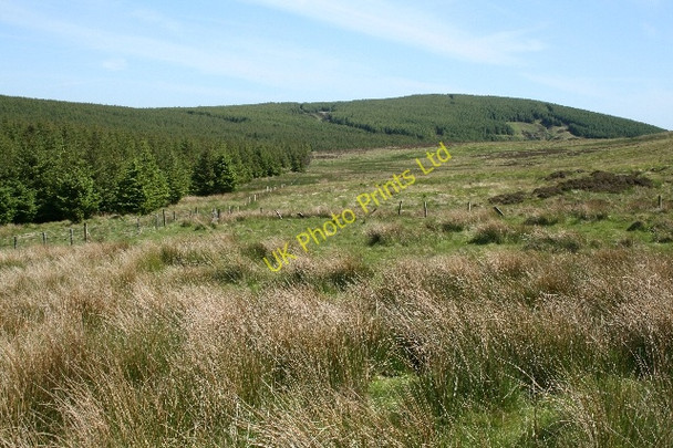 Photo 6"x4" SE View from Gleneadardacrock. Cnoc Moy c2007