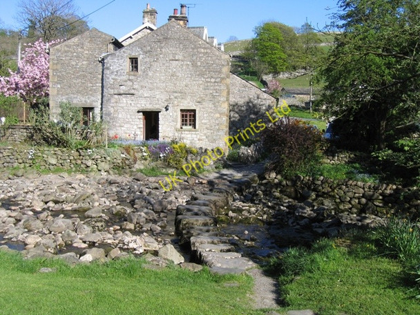 Photo 6"x4" Stepping Stones over Stainforth Beck Stainforth\/SD8267 c2007