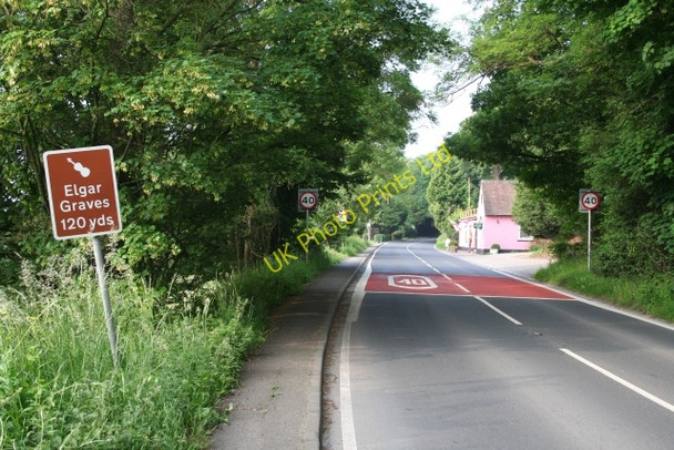 Photo 6"x4" Approaching St. Wulstan's R.C. Church Brand Green\/SO7641 c2007