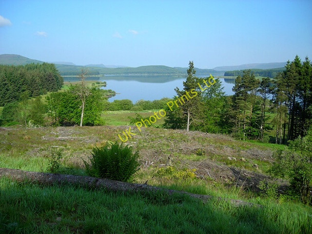 Photo 6"x4" Carron Valley Forest and Reservoir Cock Hill\/NS7182 c2007