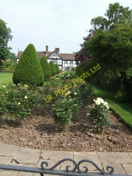 Photo 6"x4" Rose Garden at The Manor Sherriffhales c2007