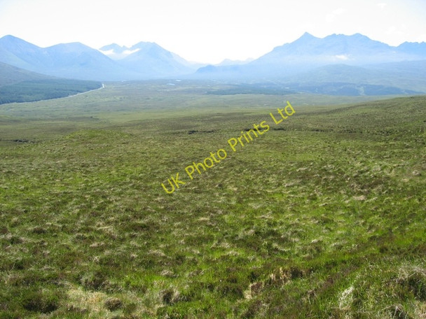 Photo 6"x4" Moorland south of Meall an Fhuarain Meall an Fhuarain\/NG4535 c2007