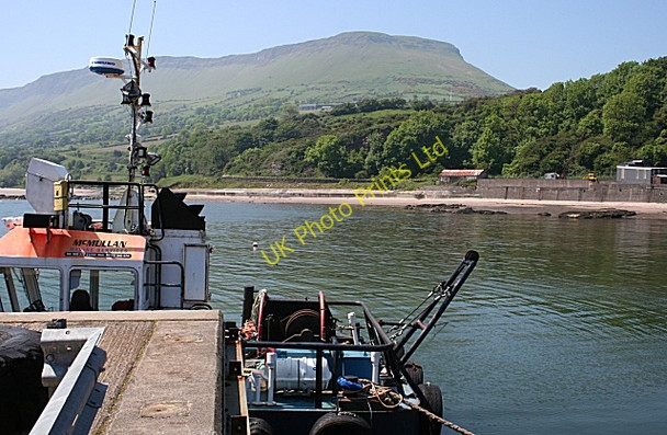 Photo 6"x4" Red Bay Pier Glenariff c2007