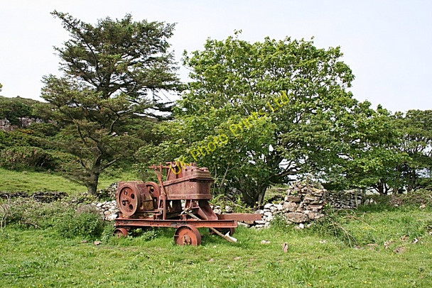 Photo 6"x4" Rusting Machinery Ballintoy c2007
