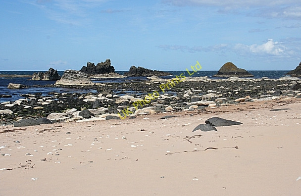 Photo 6"x4" White Park Bay Ballintoy c2007