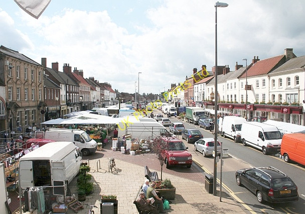 Photo 6"x4" Northallerton Market Northallerton c2007