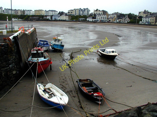 Photo 6"x4" Port Erin Bay and harbour Four Roads\/SC2068 c2007