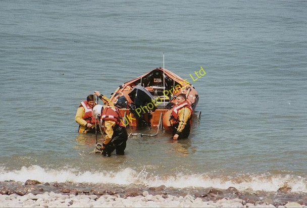 Photo 6"x4" Lifeboat drill, Minehead Minehead c2001