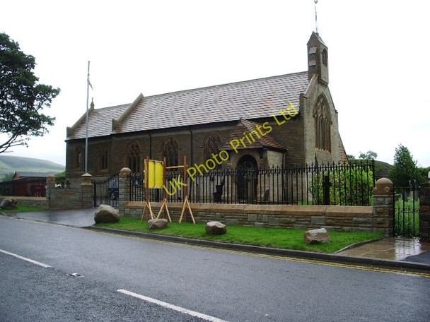 Photo 6"x4" St John's Church, Rising Bridge, Accrington Haslingden c2007