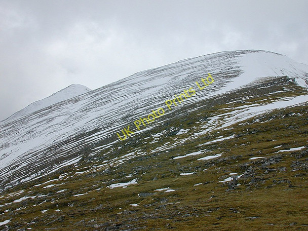 Photo 6"x4" The south east ridge of A'  Chralaig A' Chr\u00e0laig c2005
