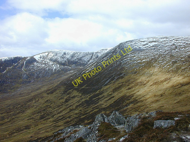 Photo 6"x4" South western slopes of Creag a' Chaorain Coire nan Clach\/NH1312 c2005