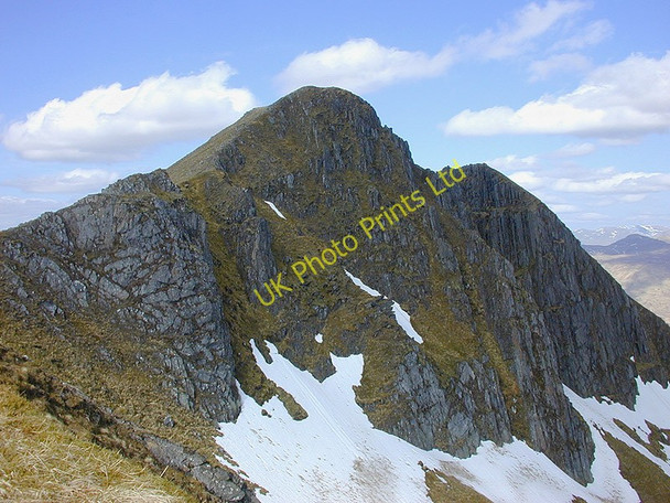 Photo 6"x4" The summit of Ciste Dhubh Ciste Dhubh\/NH0616 c2002
