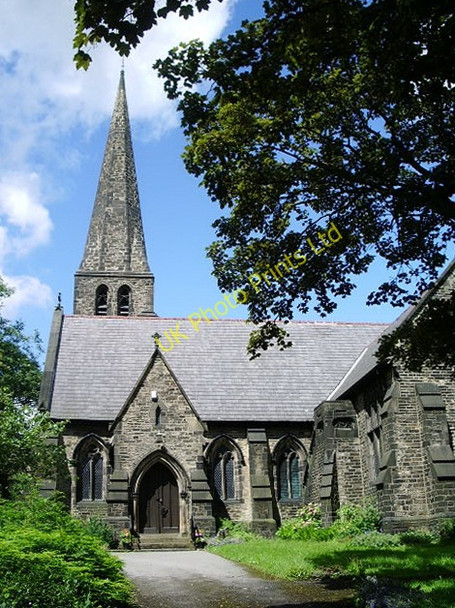 Photo 6"x4" Christ Church, Frizeland, Grasscroft Grasscroft c2007 P1
