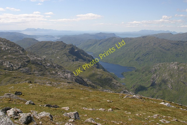 Photo 6"x4" The western ridge Sgurr nan Coireachan c2007