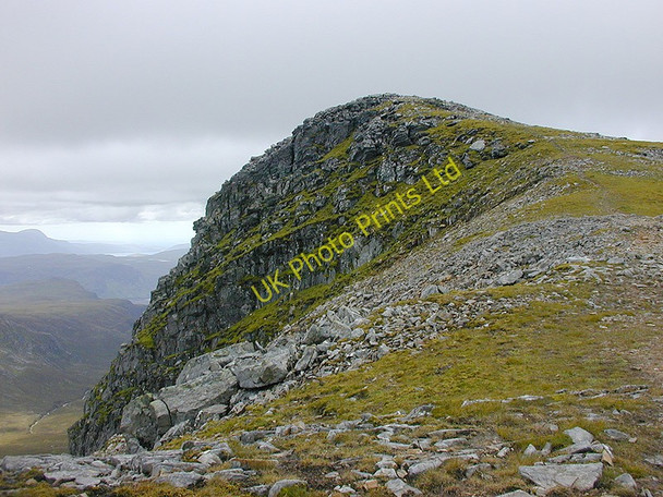 Photo 6"x4" The summit of Meall nan Ceapraichean Meall nan Ceapraichean c2002