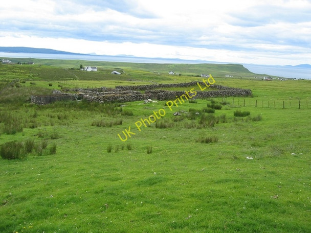 Photo 6"x4" Sheep fanks at Kilvaxter Kilvaxter \/ Cille a' Bhacstair c2007