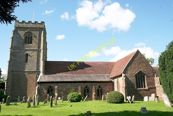 Photo 6"x4" Powick Church from the South Powick c2007