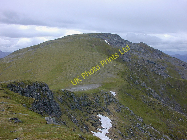 Photo 6"x4" The summit of Sg\u00c3\u00b9rr na Lapaich Sg\u00f9rr nan Clachan Geala c2005