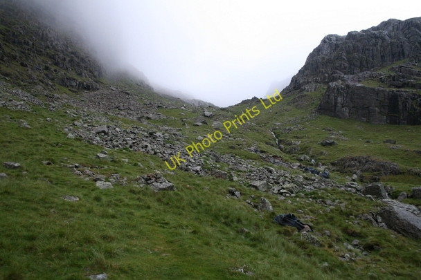 Photo 6"x4" Looking Up to Mickledore Wasdale Head\/NY1808 c2007