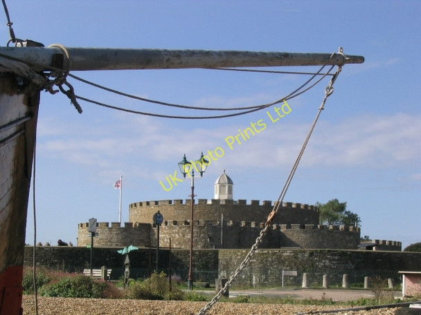 Photo 6"x4" Deal Castle from the beach Deal c2006
