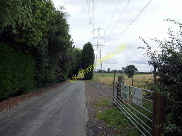 Photo 6"x4" Entrance to Manor Farm and Garden Centre Slade Heath c2007