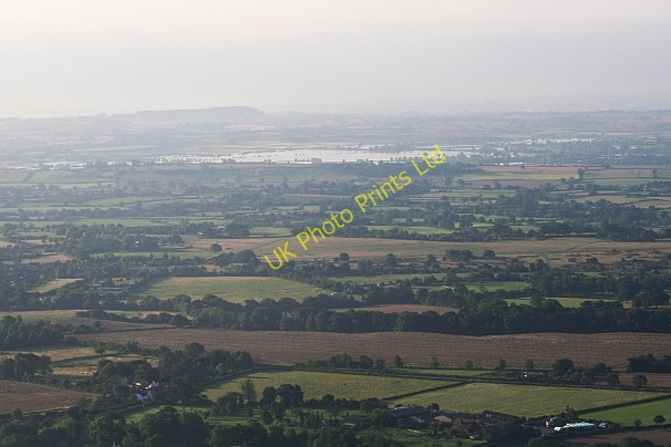 Photo 6"x4" Longdon Marsh in Flood from Pinnacle Hill Longdon\/SO8336 c2007